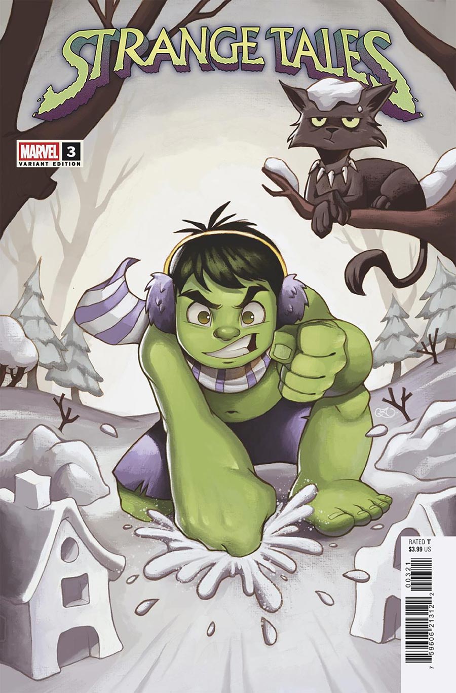 Strange Tales Vol 5 #3 Cover B Variant Chrissie Zullo Cover