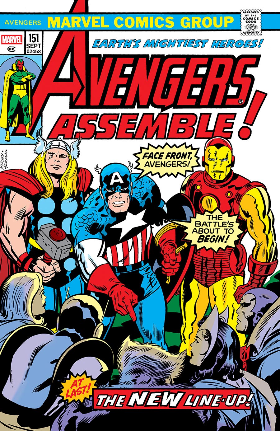 Avengers Omnibus Vol 6 HC Direct Market Jack Kirby Variant Cover
