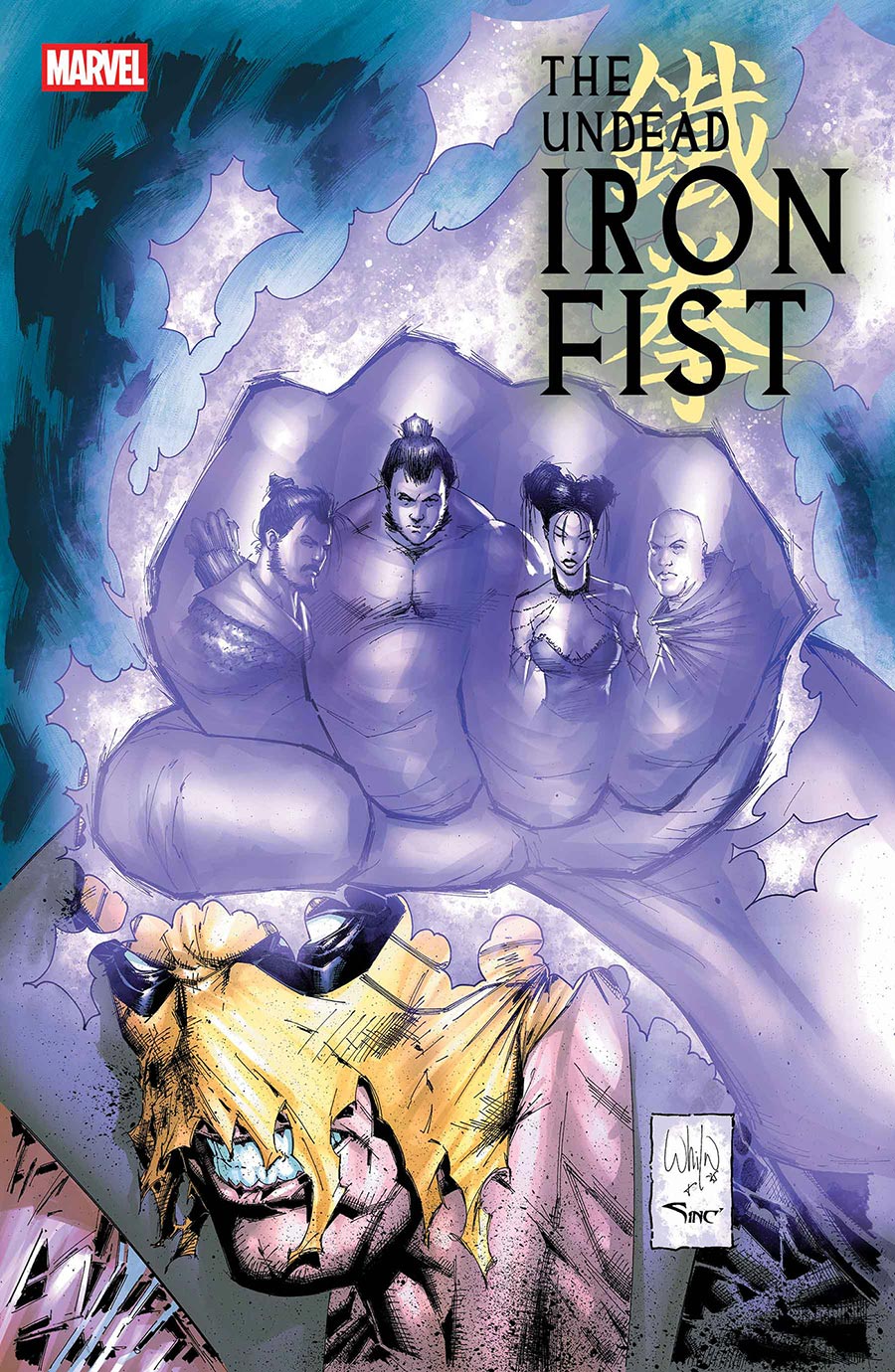 Undead Iron Fist #3 Cover A Regular Whilce Portacio Cover