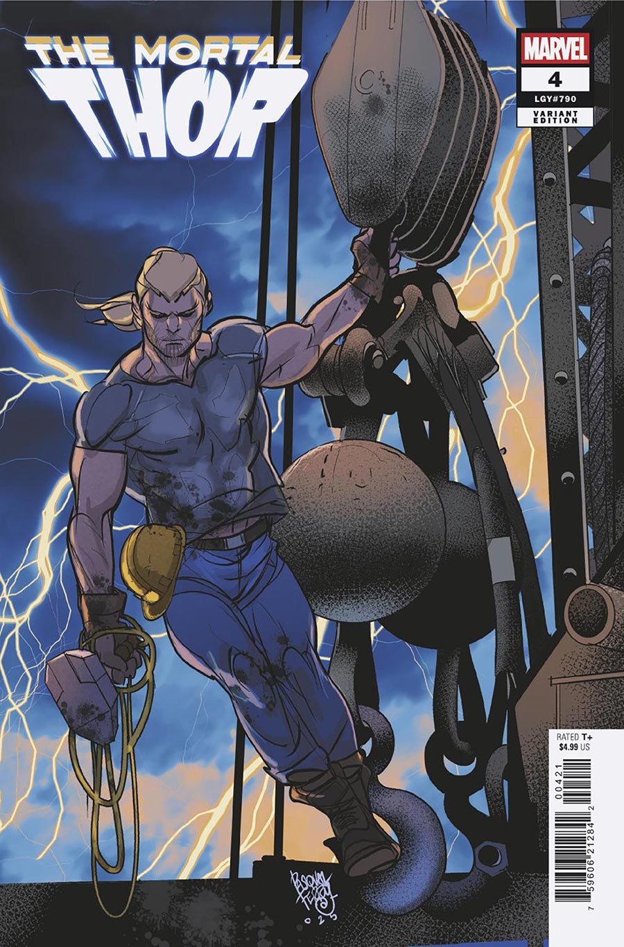 Thor Vol 7 #4 Cover C Variant Pasqual Ferry Cover