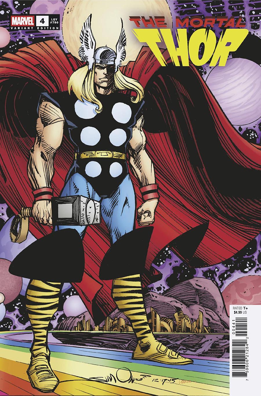 Thor Vol 7 #4 Cover D Variant Walter Simonson Cover