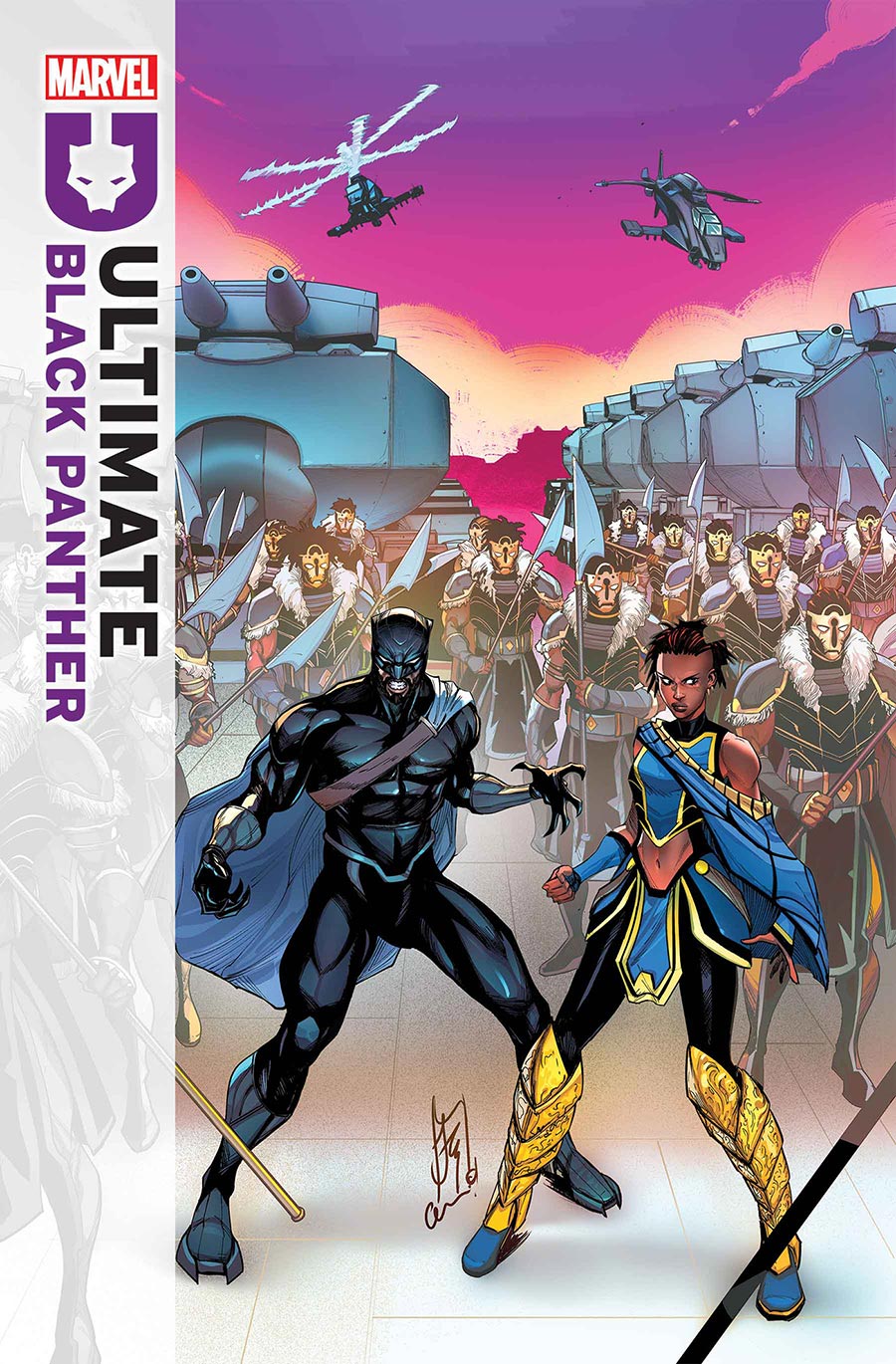 Ultimate Black Panther #22 Cover A Regular Stefano Caselli Cover