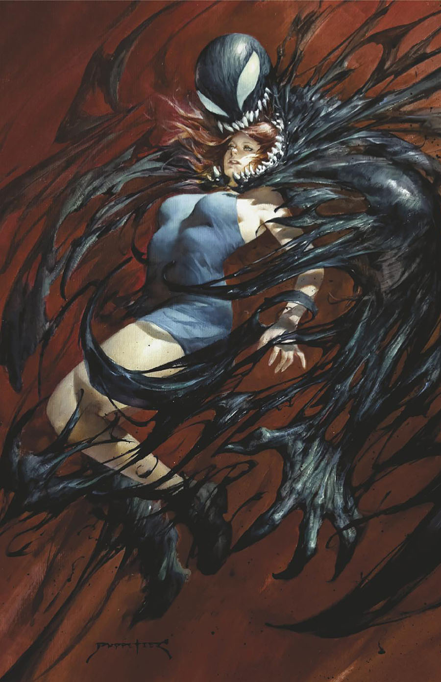 Venom Vol 5 #251 Cover G Incentive Puppeteer Lee Virgin Cover