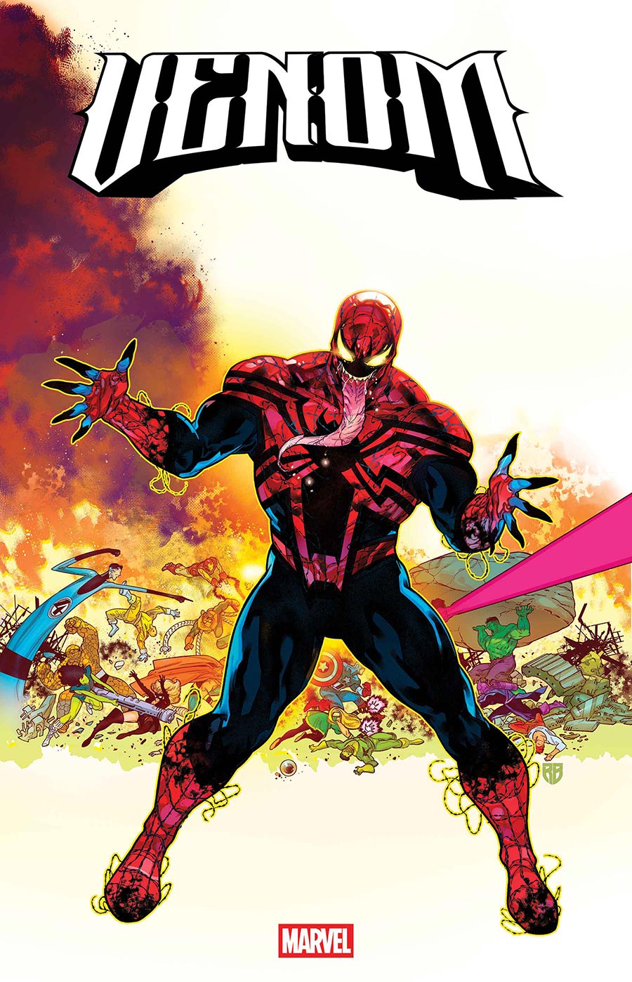 Venom Vol 5 #252 Cover C Variant RB Silva Homage Cover