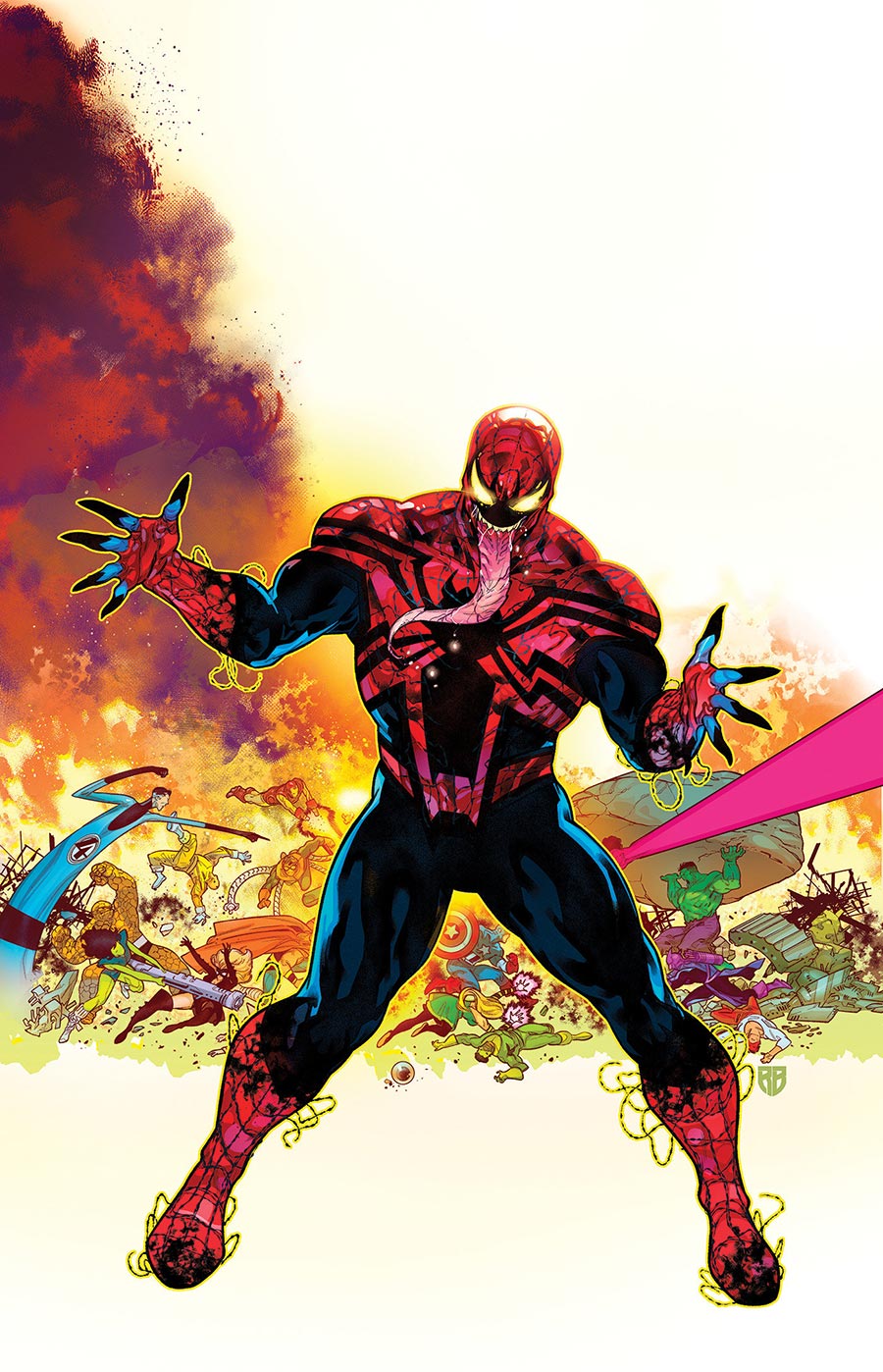 Venom Vol 5 #252 Cover G Incentive RB Silva Homage Virgin Cover