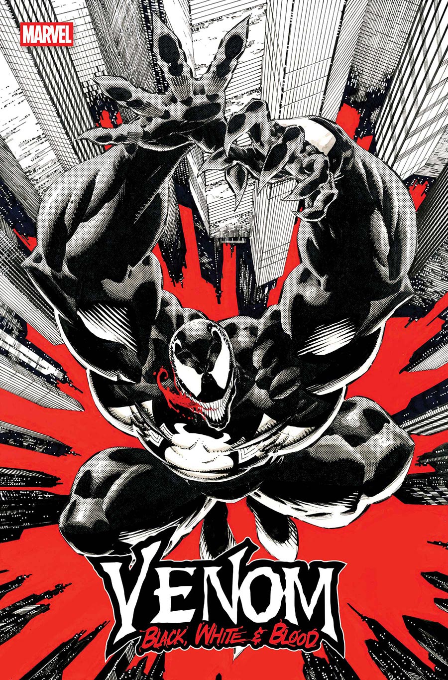 Venom Black White & Blood #4 Cover A Regular Philip Tan Cover