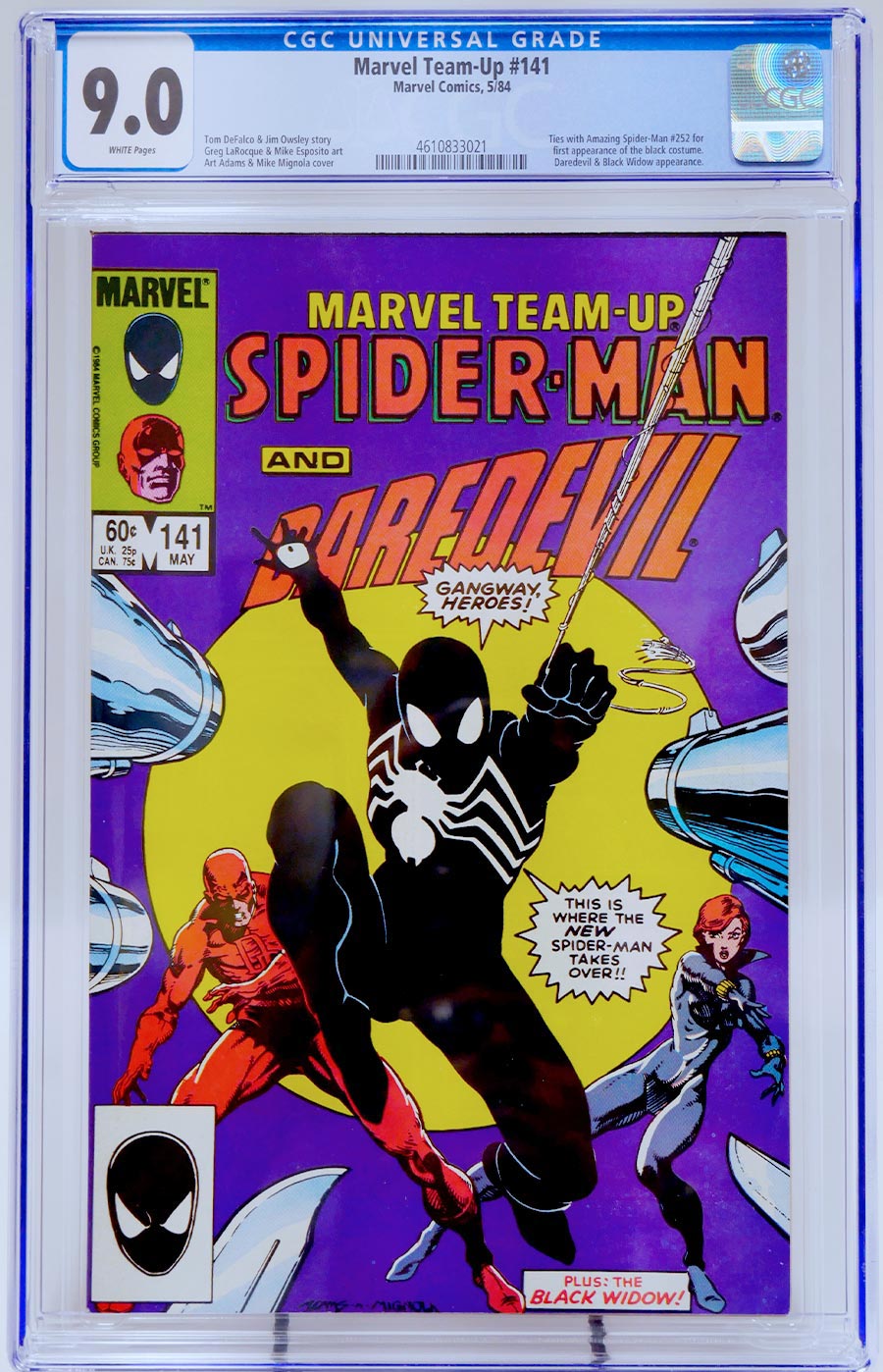 Marvel Team-Up #141 Cover G CGC 9.0