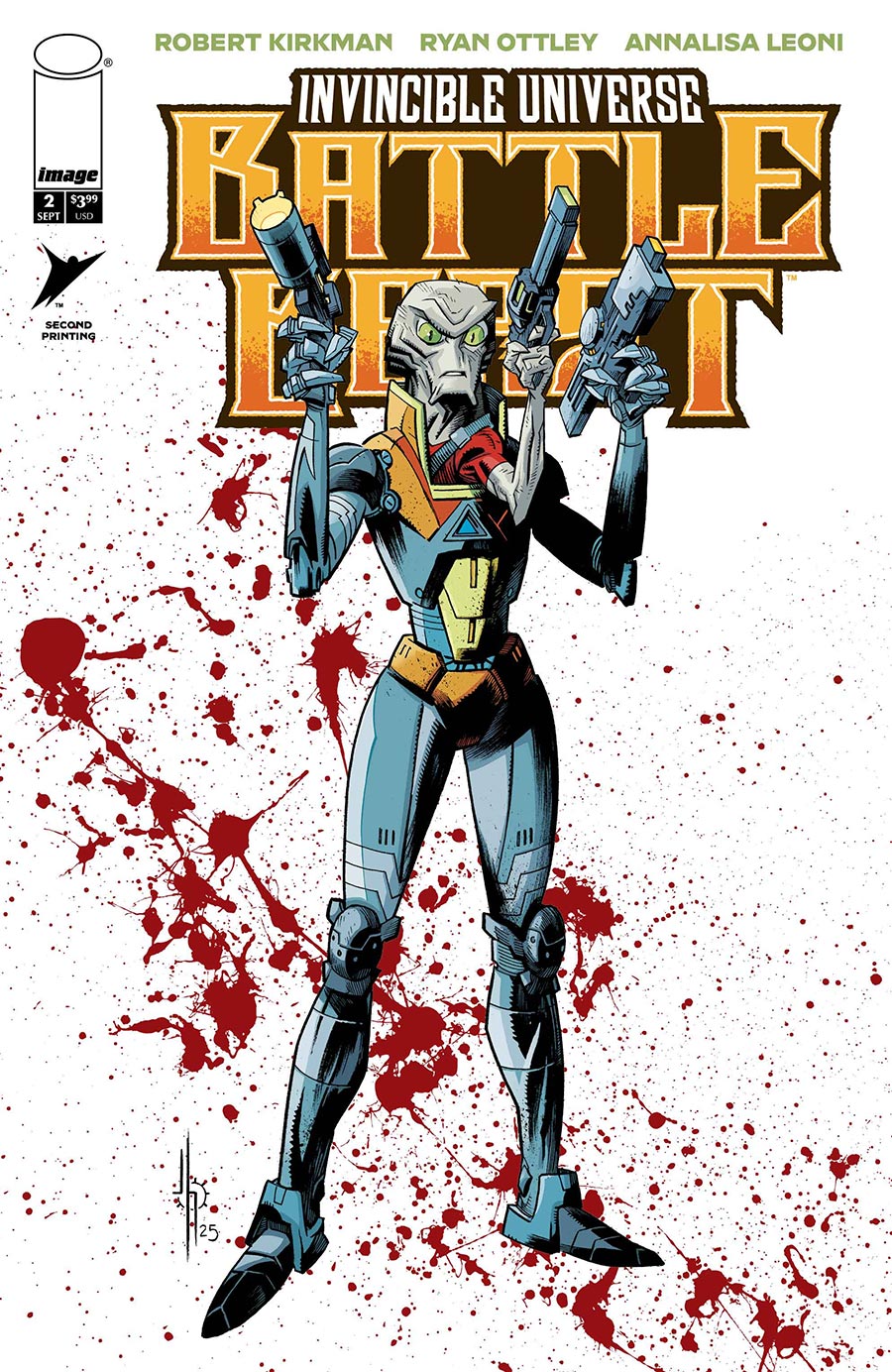 Invincible Universe Battle Beast #2 Cover G 2nd Ptg A Jason Howard Variant Cover