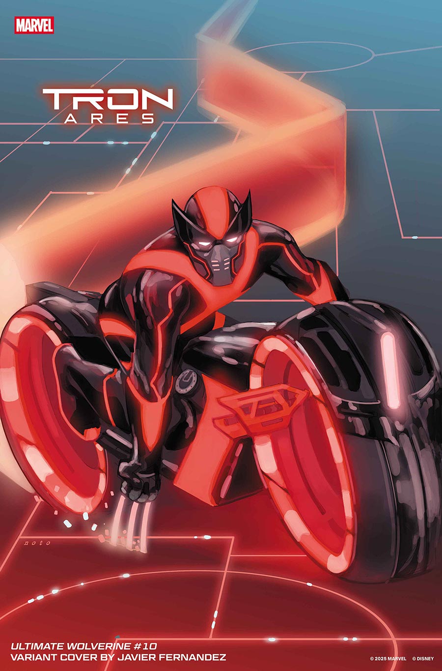 Ultimate Wolverine #10 Cover B Variant Phil Noto Tron Ares Cover