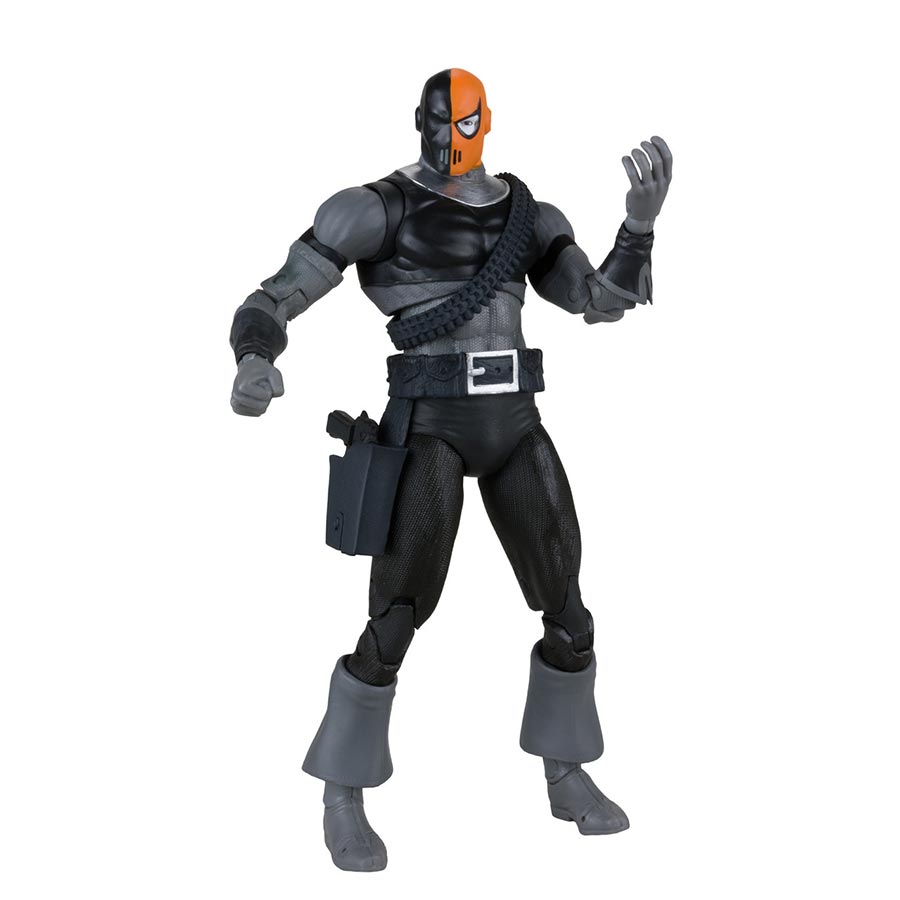 DC McFarlane Collector Edition Wave 12 Deathstroke Platinum Edition Chase 7-Inch Scale Action Figure