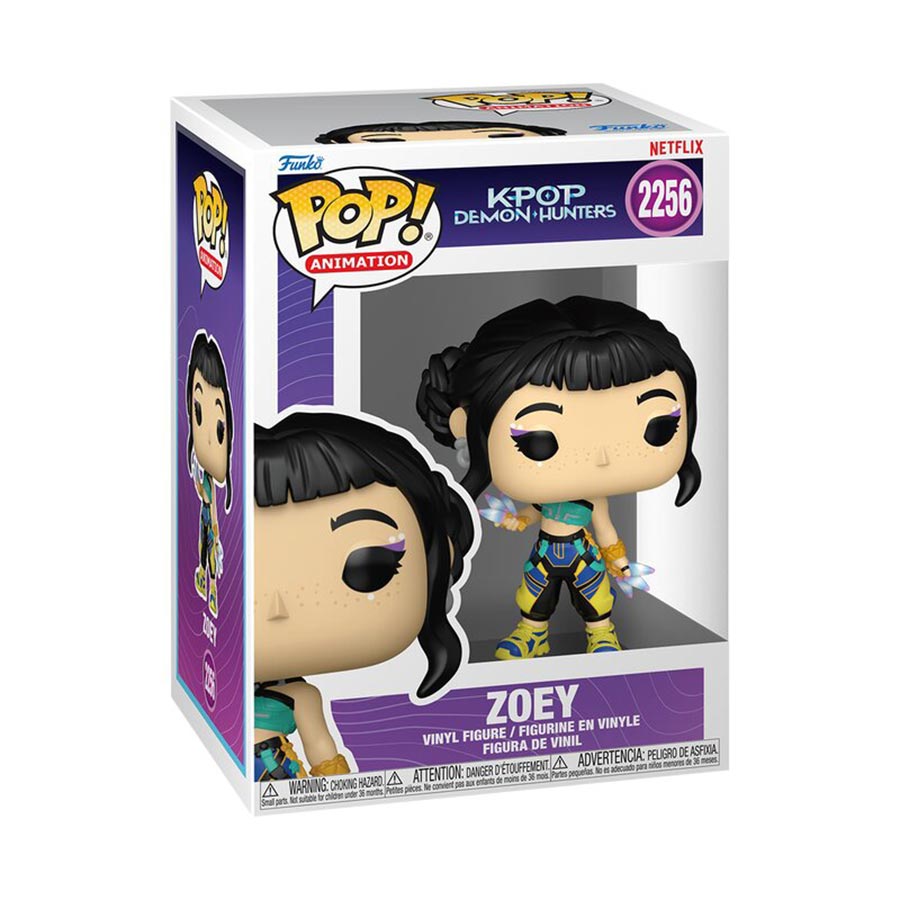 POP Animation KPop Demon Hunters Zoey Vinyl Figure
