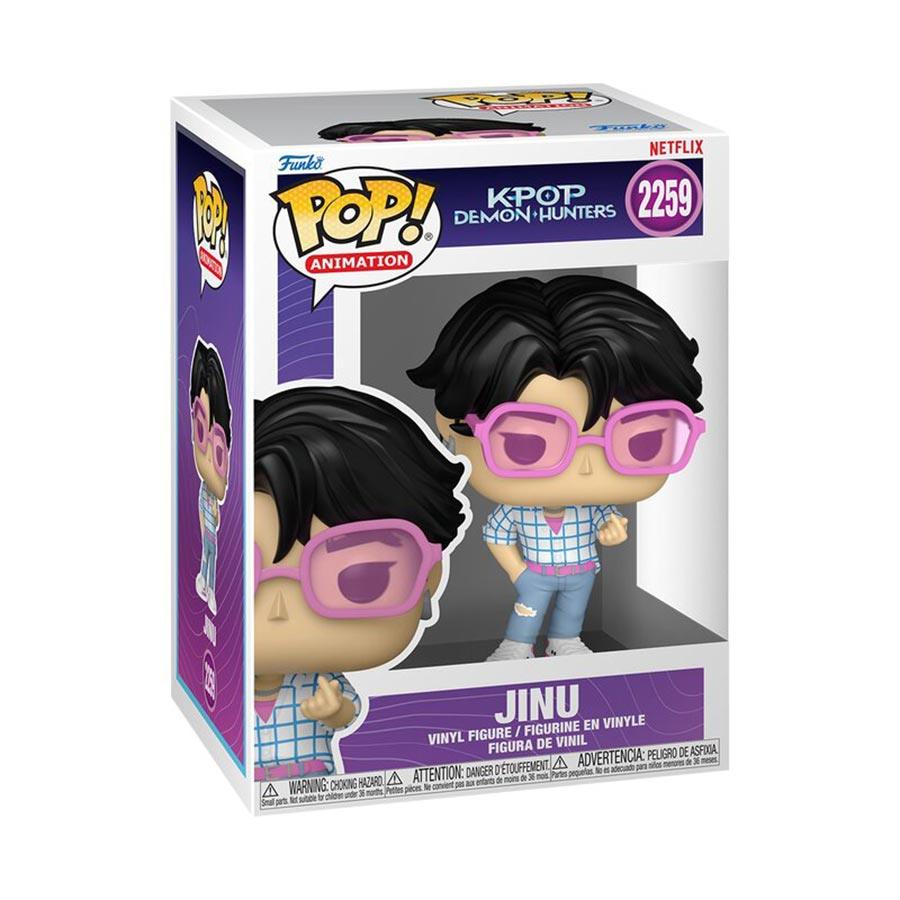 POP Animation KPop Demon Hunters Jinu Vinyl Figure
