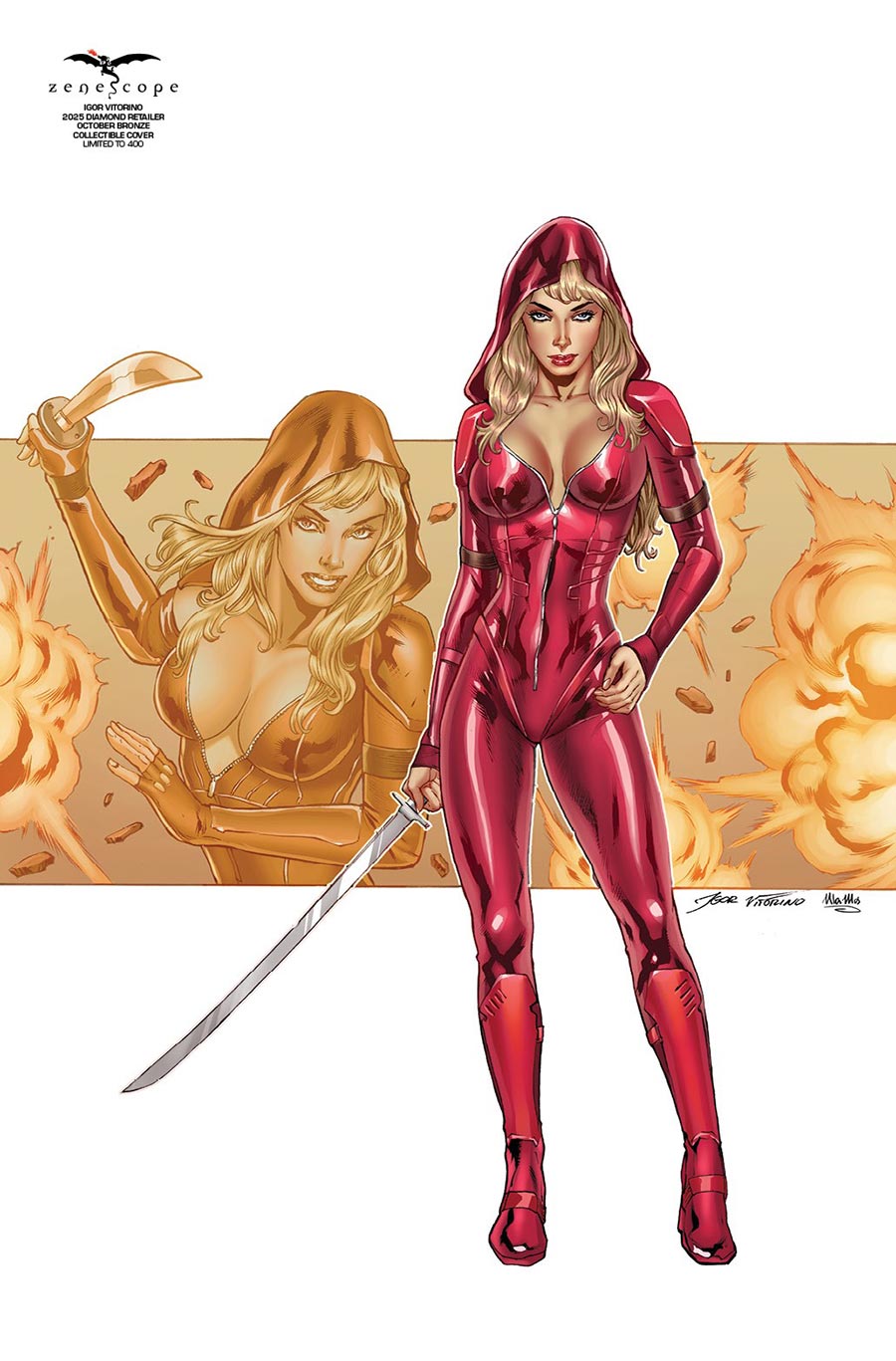 Grimm Fairy Tales Presents Myst The Forgotten Hour #1 (One Shot) Cover L Igor Vitorino Red Agent Retailer Variant Cover