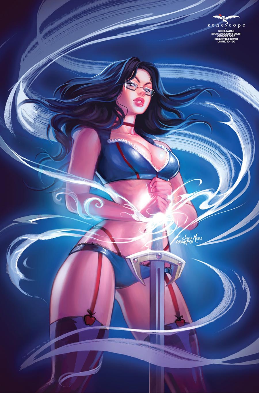 Grimm Fairy Tales Presents Myst The Forgotten Hour #1 (One Shot) Cover N Sonia Matas Sela Lingerie Retailer Variant Cover