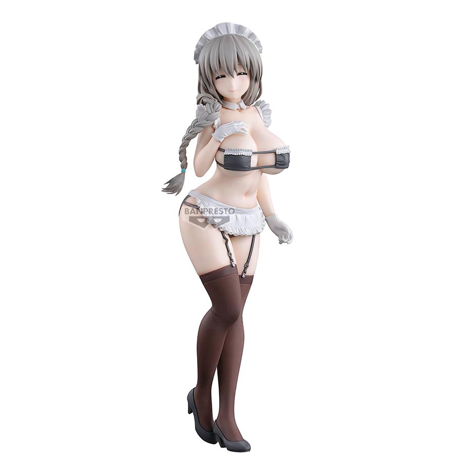 Uzaki-Chan Wants To Hang Out Glitter & Glamours Uzaki Tsuki Maid Version PVC Figure