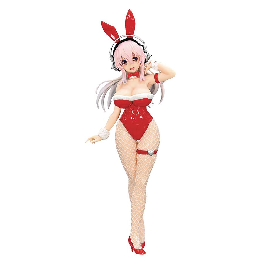 Super Sonico BiCute Bunnies Red Color Version PVC Figure