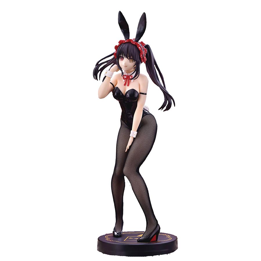 Date A Live V Kurumi Tokisaki Black Color Version BiCute Bunnies PVC Figure
