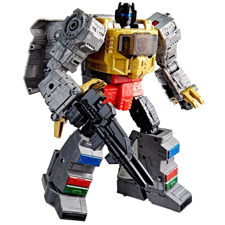 Transformers Studio Series Transformers The Movie Dinobot Grimlock And Wheelie 8.5-Inch Action Figure