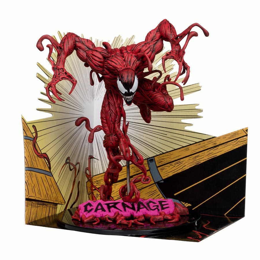 McFarlane Marvel Wave 4 Amazing Spider-Man 362 Carnage 1/10 Scale Figurine