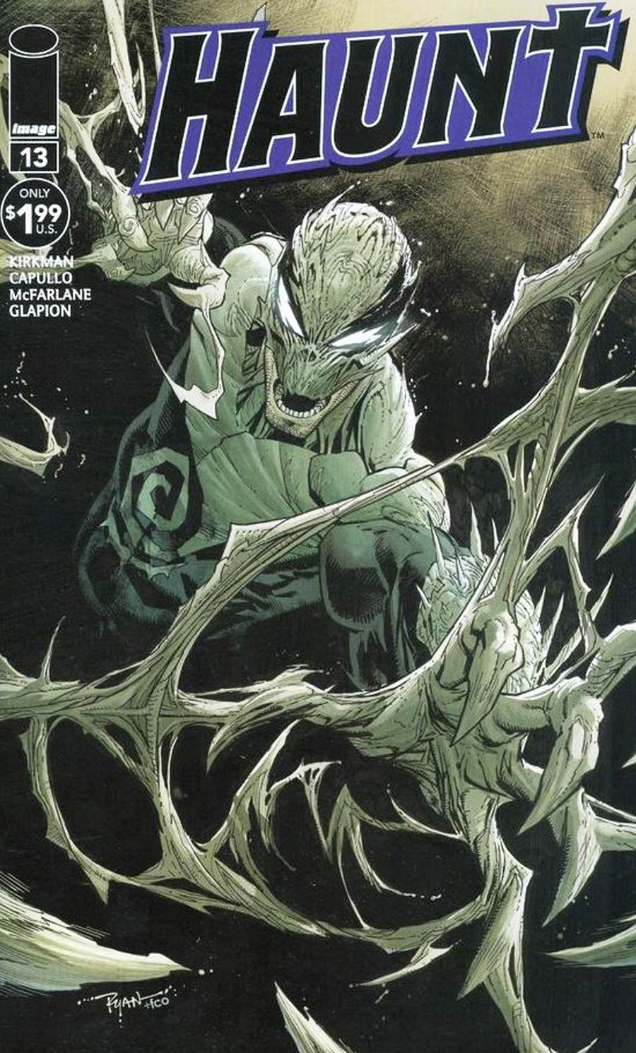 Haunt #13 Cover C Ryan Ottley Cover