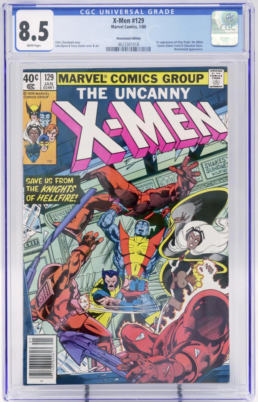 X-Men Vol 1 #126 Cover E CGC 8.5