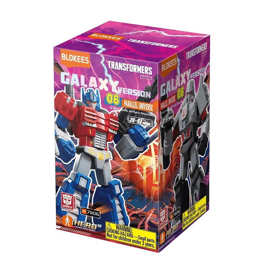Blokees Transformers Galaxy Version 6 Parallel Universe 4-Inch Model Kit