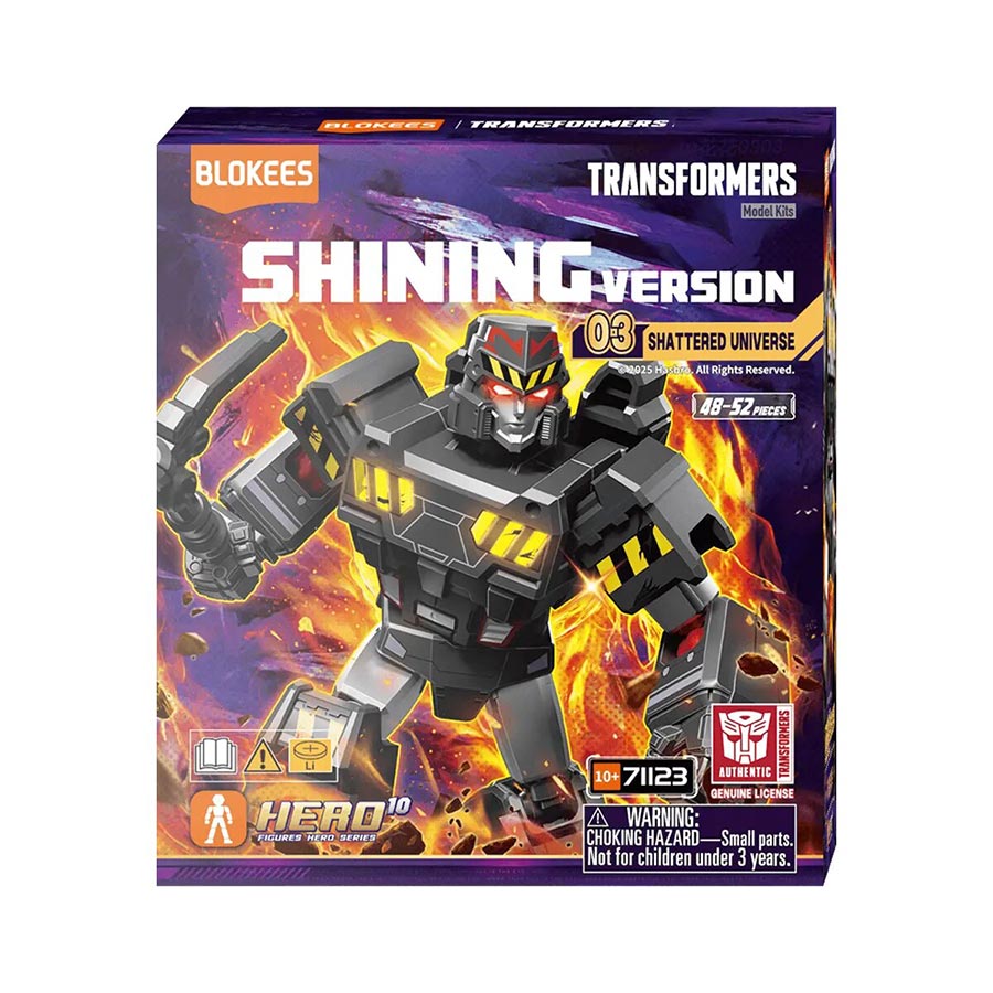 Blokees Transformers Shining Version 3 Shattered Universe Model Kit