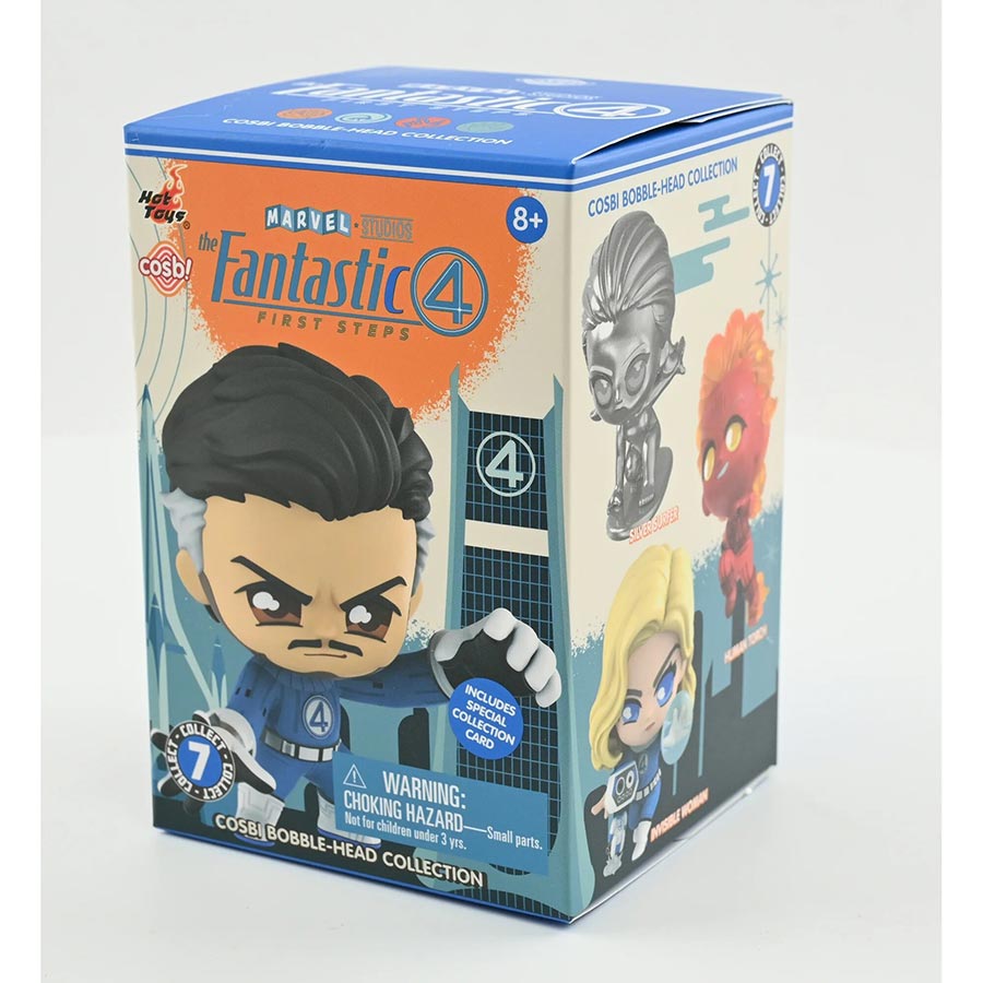 Fantastic Four Firsr Steps Cosbi Bobble Head 3-Inch Blind Mini-Figure
