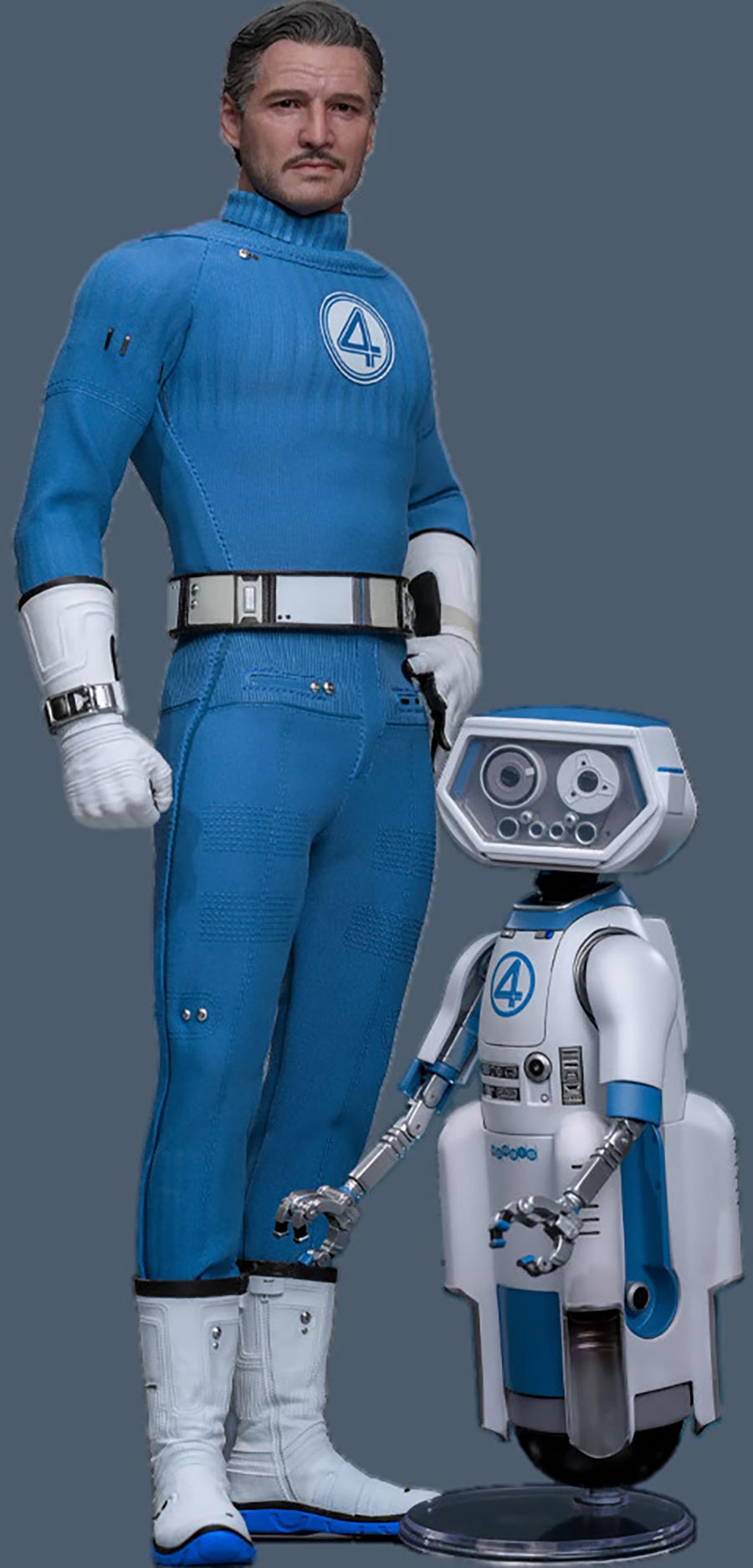 Marvel Fantastic Four First Steps Mister Fantastic And H.E.R.B.I.E. Sixth Scale Figure