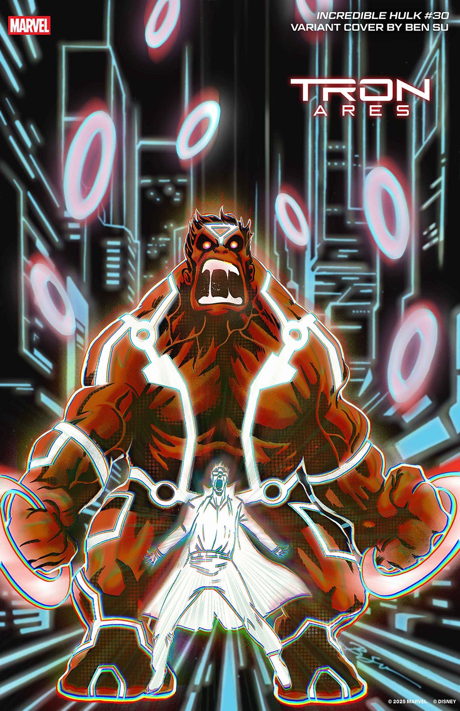Incredible Hulk Vol 5 #30 Cover D Variant Benjamin Su Tron Ares Cover