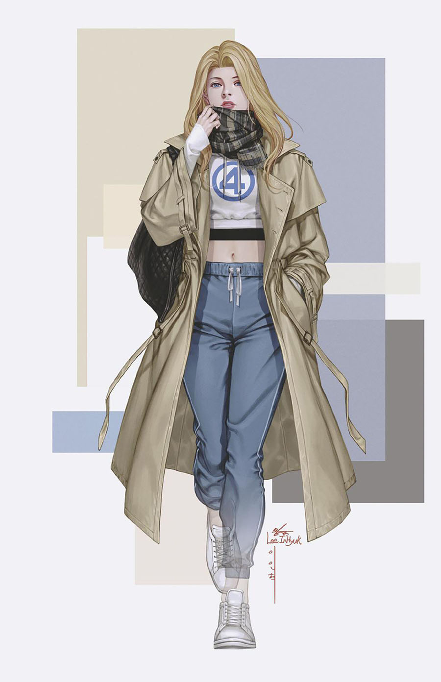 Fantastic Four Vol 8 #5 Cover H Incentive Inhyuk Lee Street-Verse Virgin Cover