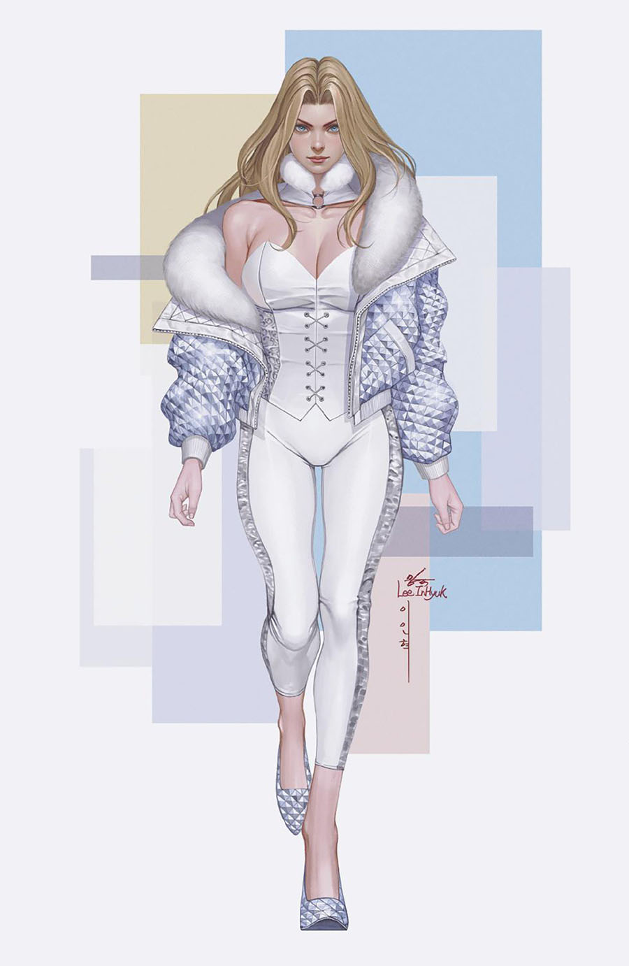 Iron & Frost #2 Cover E Incentive Inhyuk Lee Street-Verse Virgin Cover (Age Of Revelation Tie-In)