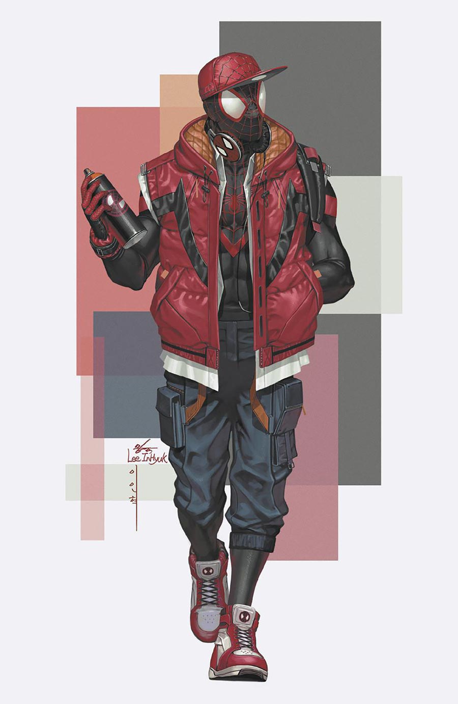 Miles Morales Spider-Man Vol 2 #40 Cover E Incentive Inhyuk Lee Street-Verse Virgin Cover