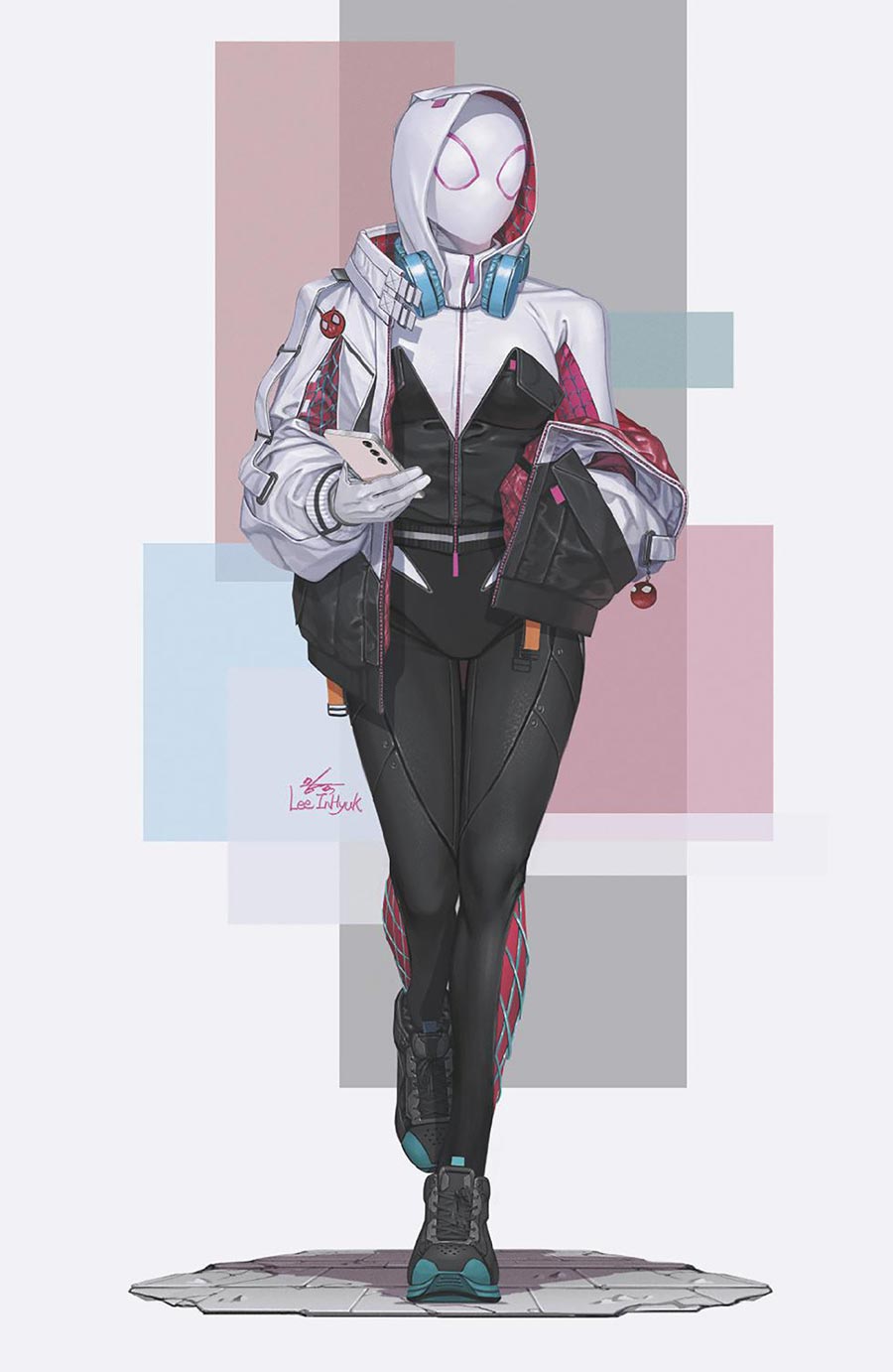 All-New Spider-Gwen Ghost-Spider #4 Cover E Incentive Inhyuk Lee Street-Verse Virgin Cover