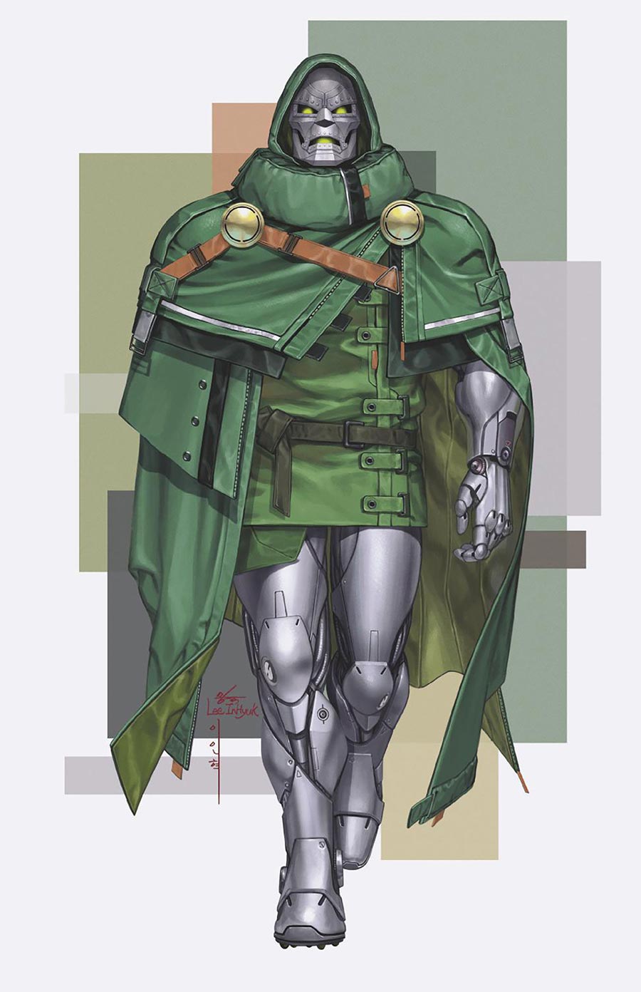 One World Under Doom #9 Cover J Incentive Inhyuk Lee Street-Verse Virgin Cover