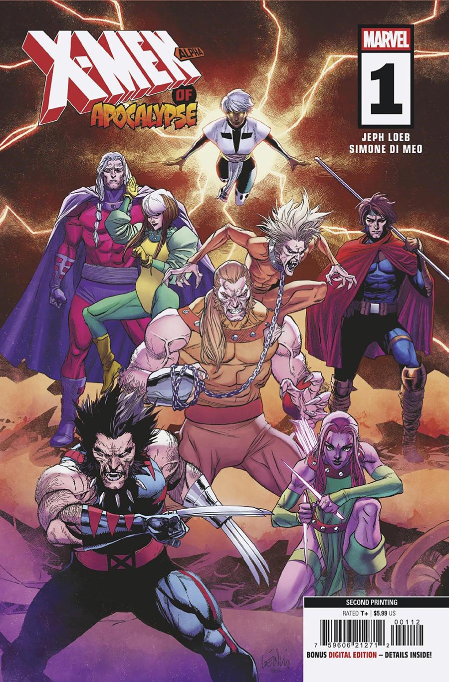 X-Men Of Apocalypse Alpha #1 (One Shot) Cover R 2nd Ptg Leinil Francis Yu Variant Cover