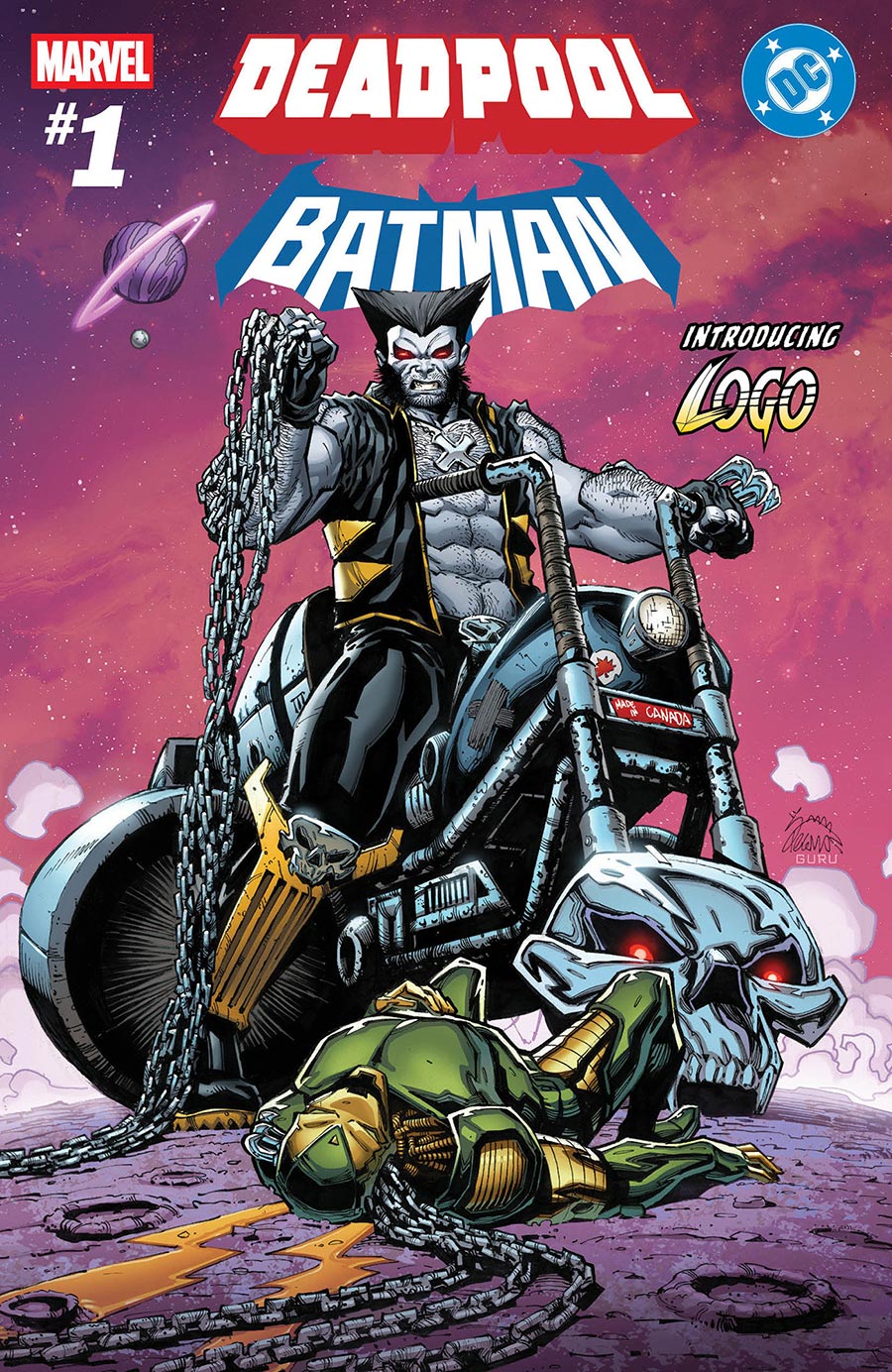 Marvel DC Deadpool Batman #1 (One Shot) Cover V 2nd Ptg Ryan Stegman Variant Cover