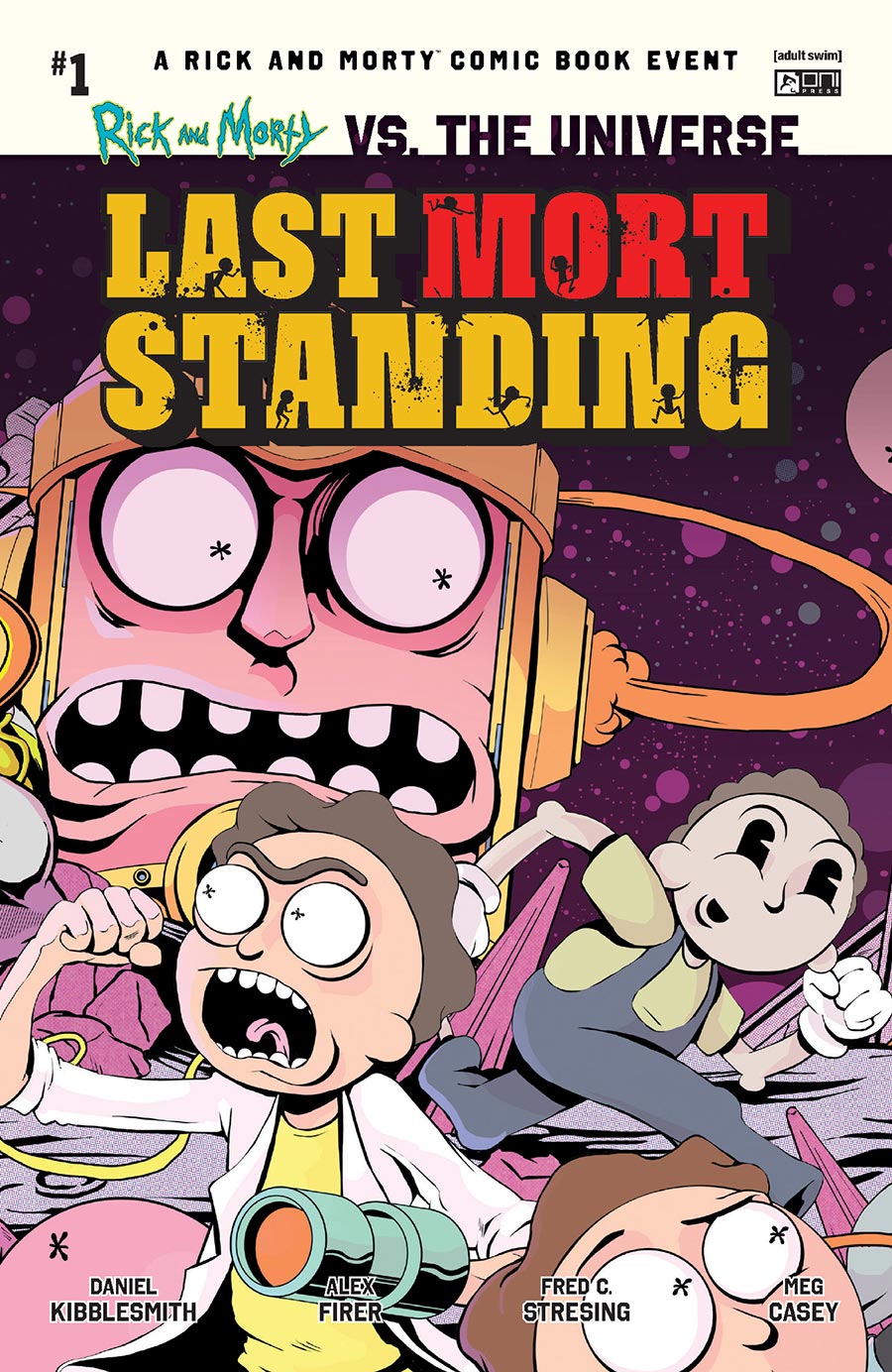 Rick And Morty vs The Universe Last Mort Standing #1 (One Shot) Cover C Incentive Flops Interlocking Variant Cover