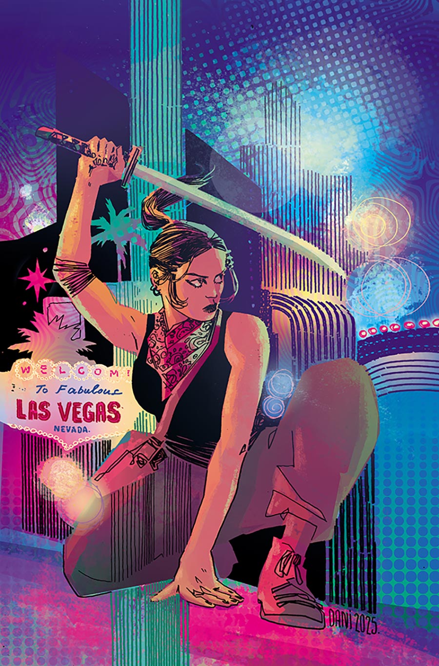 Blade Runner Black Lotus Las Vegas #2 Cover E Variant DANI Virgin Cover