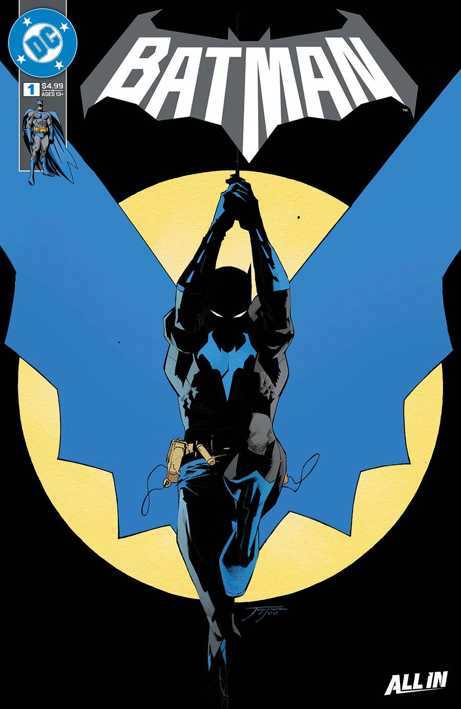 Batman Vol 4 #1 Cover P 2nd Ptg A Jorge Jimenez Logo Color Variant Cover (DC All In)
