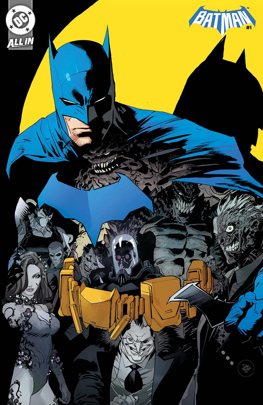 Batman Vol 4 #1 Cover Q 2nd Ptg B Dan Mora Card Stock Variant Cover (DC All In)