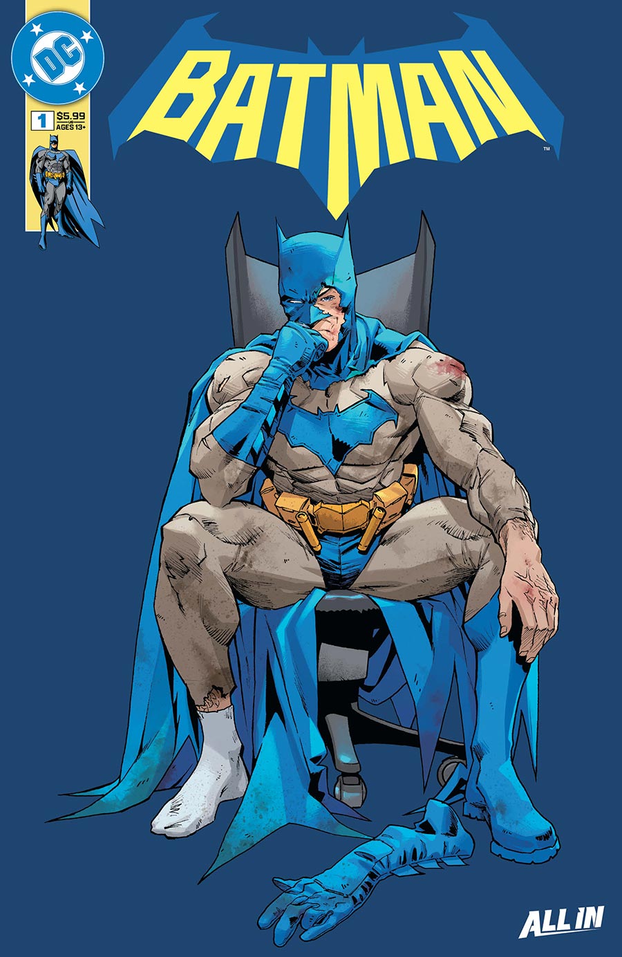 Batman Vol 4 #1 Cover S 2nd Ptg D Jorge Jimenez Card Stock Variant Cover (DC All In)