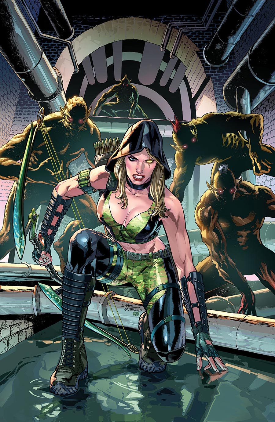 Grimm Fairy Tales Presents Robyn Hood Shadow Target #1 (One Shot) Cover B Variant Igor Vitorino Cover