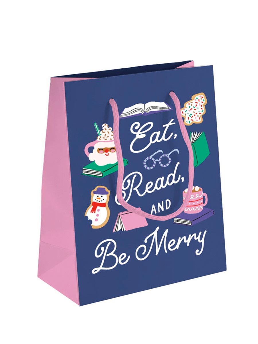 Eat Read & Be Merry (2025) Gift Bag (Large)
