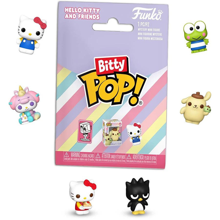 Bitty POP Singles Sanrio Mini Figure Blind Mystery Box