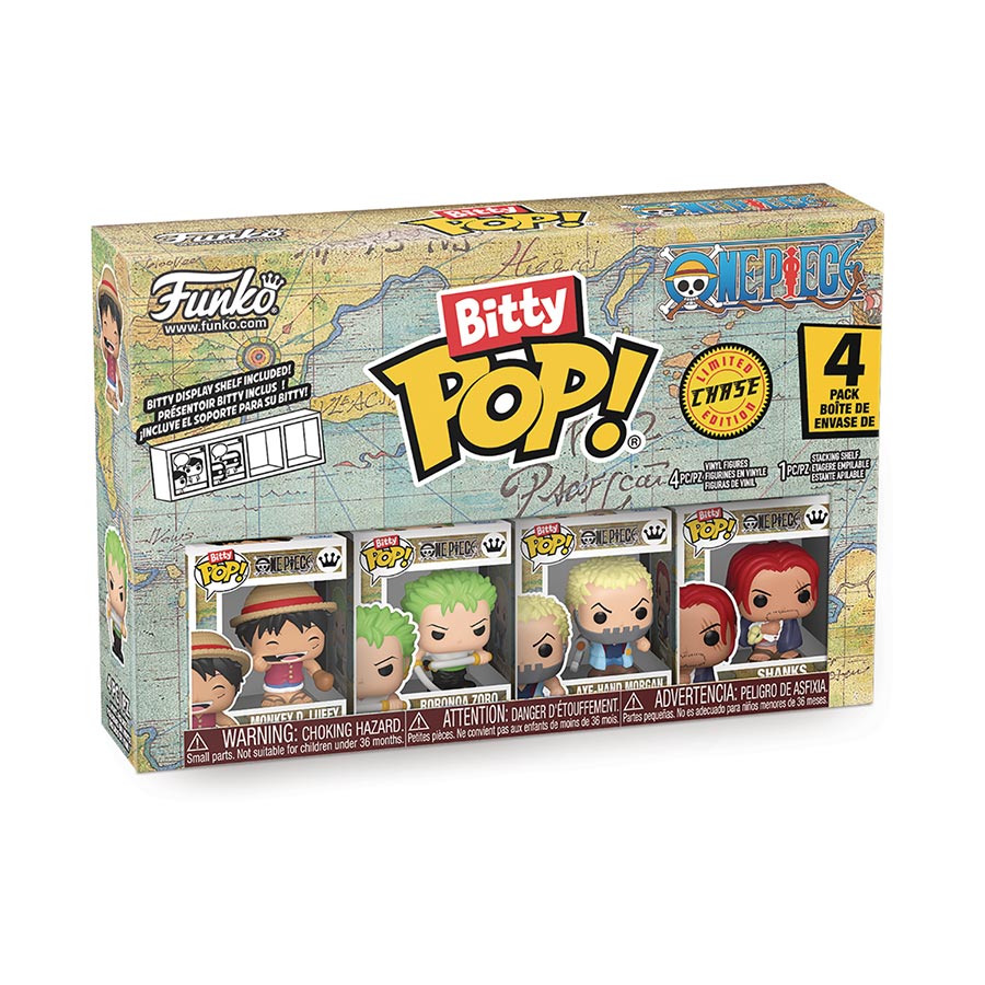 Bitty POP One Piece 4-Pack Series 1 - Luffy