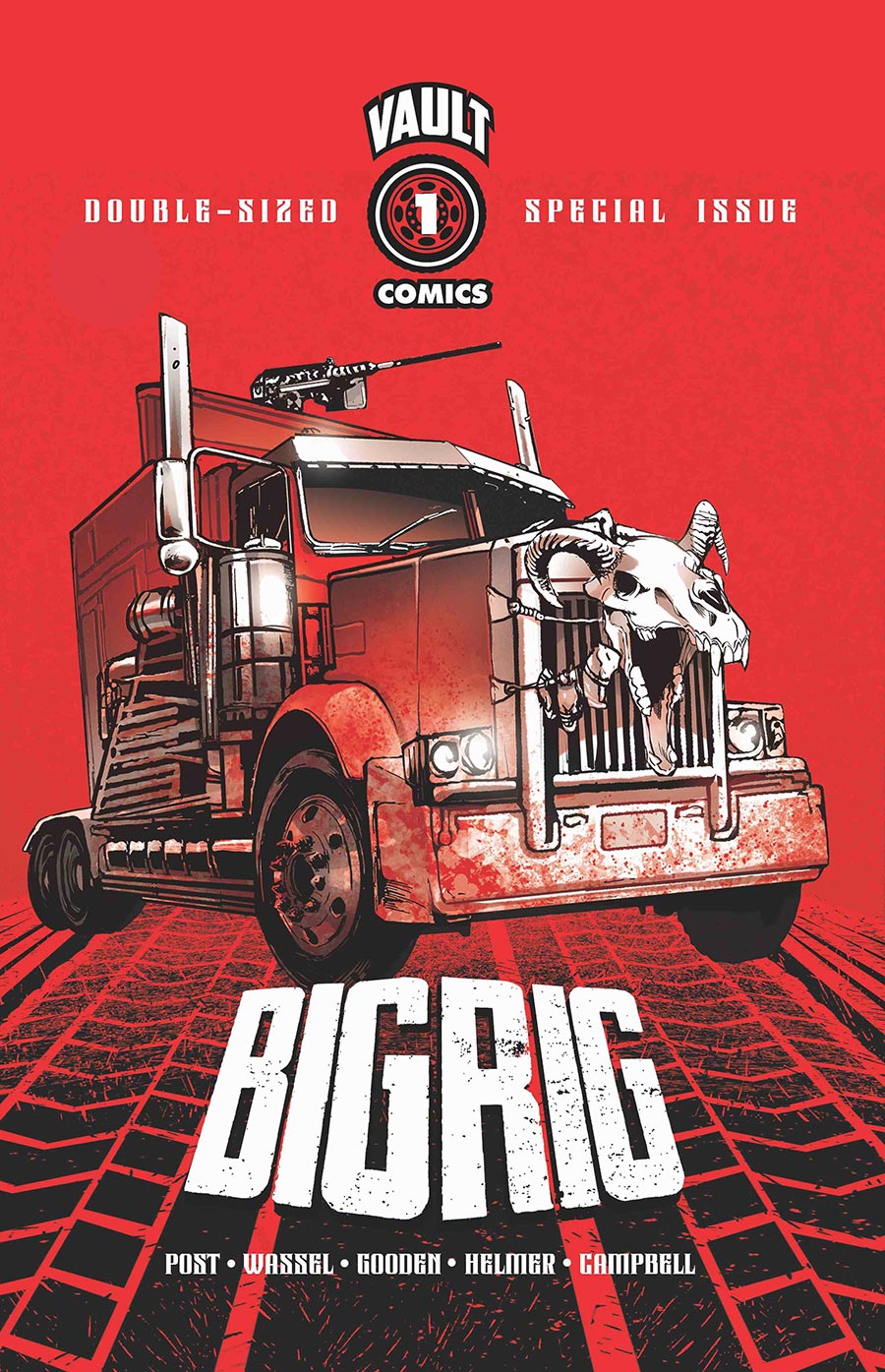 Post Malones Big Rig #1 Cover Q 3rd Ptg