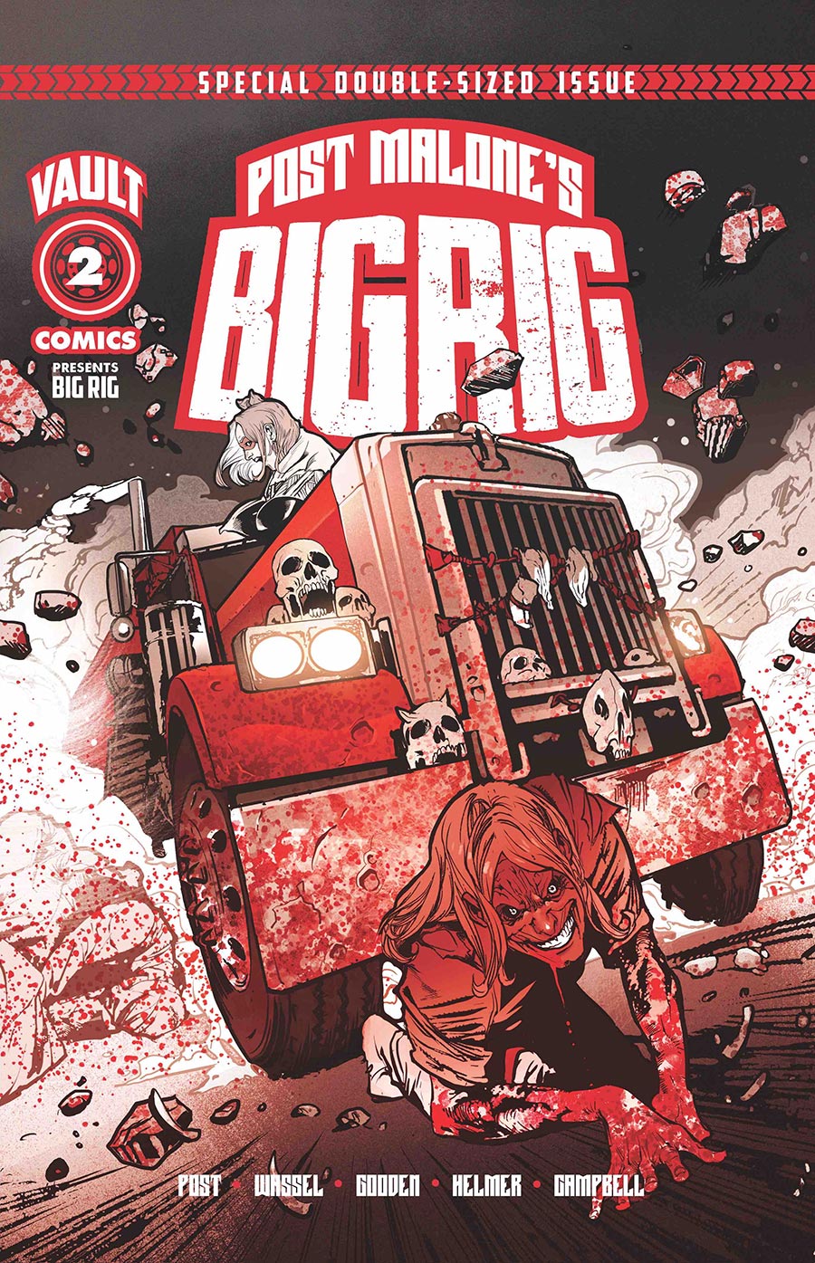 Post Malones Big Rig #2 Cover J 2nd Ptg