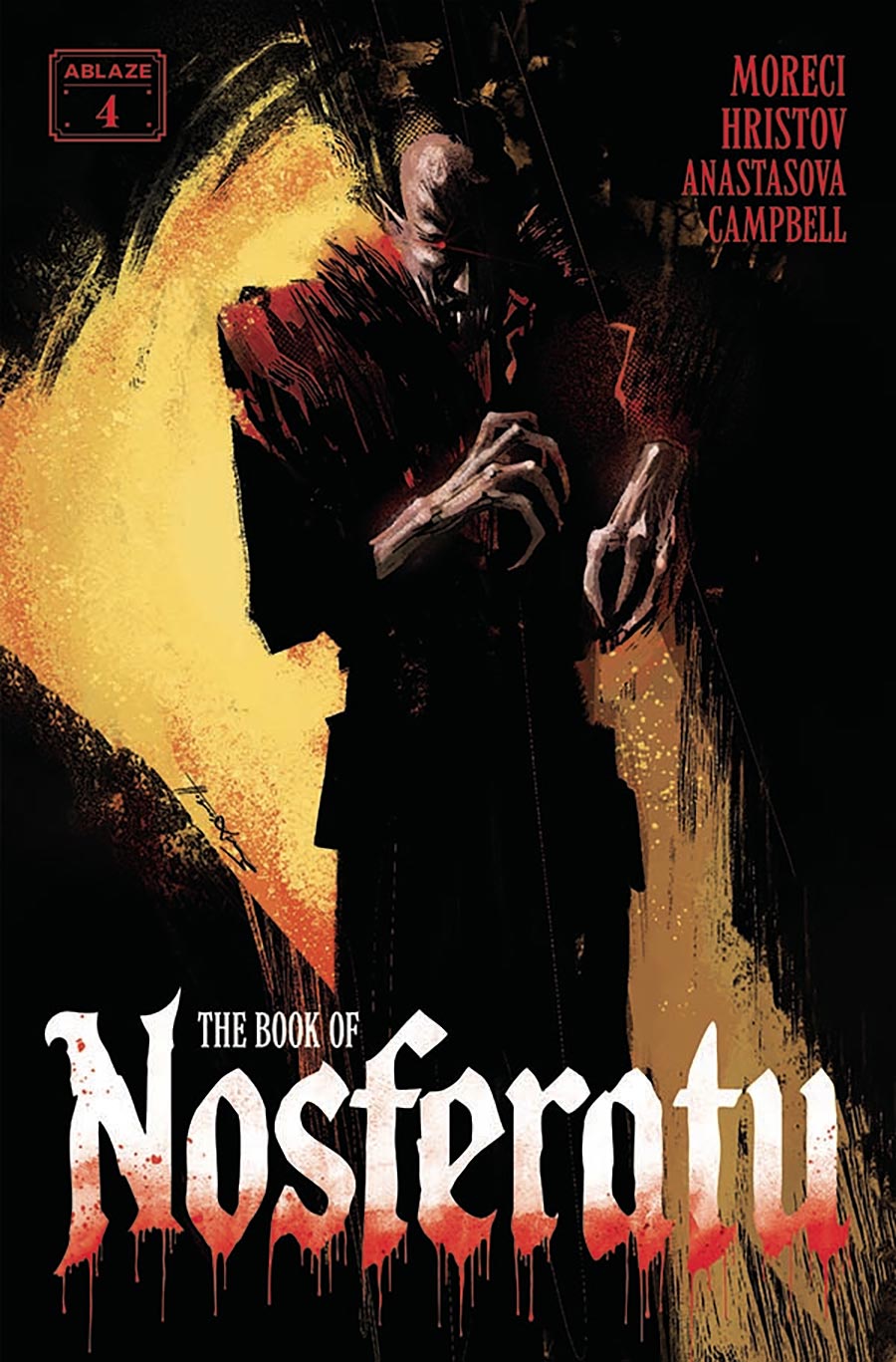 Book Of Nosferatu #4 Cover A Regular Todor Hristov Cover