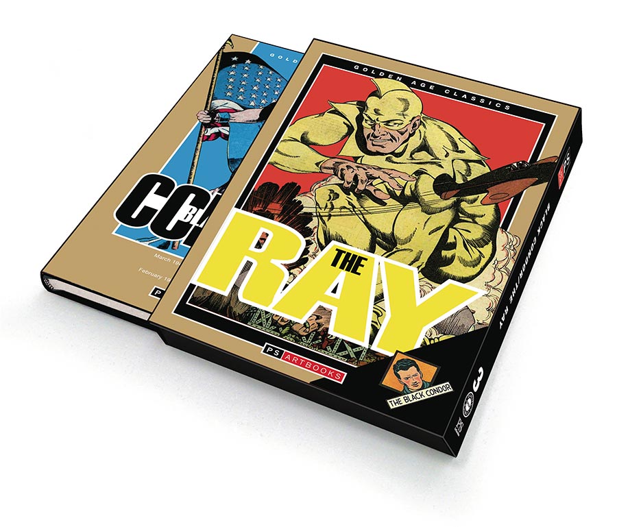 Golden Age Classics Black Condor And The Ray Vol 3 HC Slipcase Edition